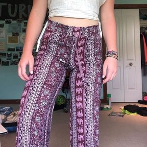 Boho flowy pants